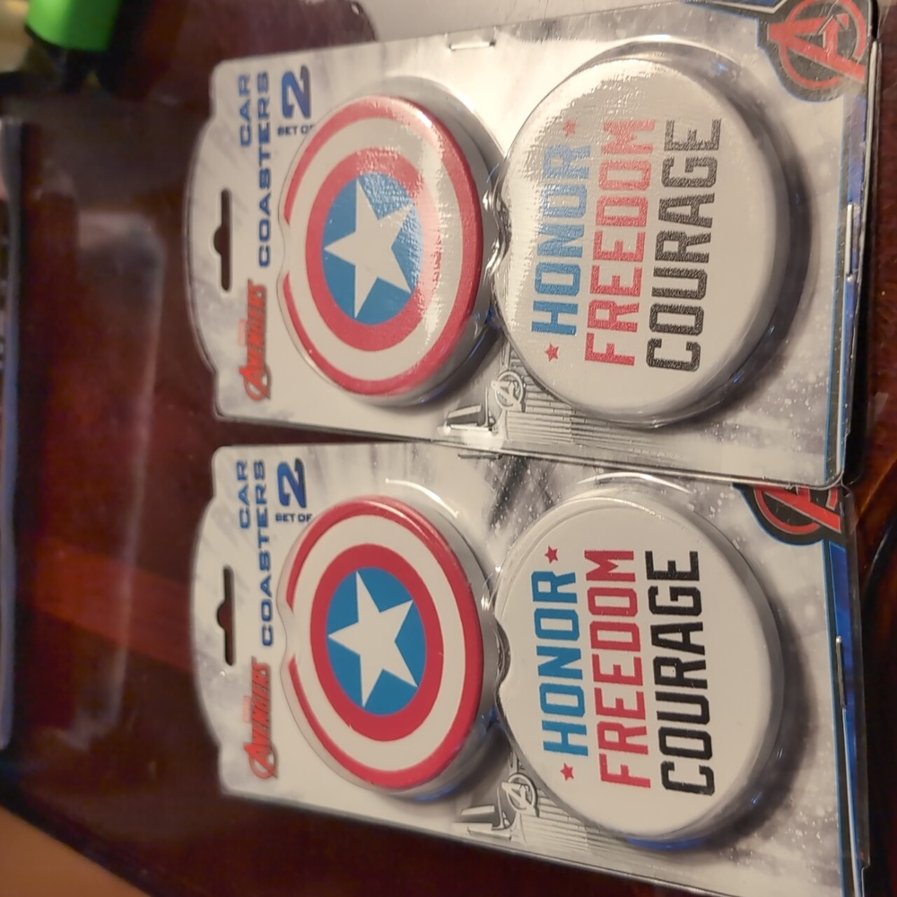 🆕 Stoneware Coasters Captain America